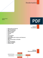 Theory of Deodorization