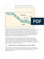 1.3 Main Parts of A Mini-Hydro Power Plant