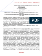 Employee Absenteeism of Manufacturing Sector in Krishnagiri District, Tamil Nadu - An Empirical Study