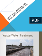 Waste Water Treatment and Reuse