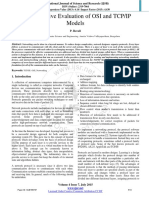 A Comparative Evaluation of OSI and TCP/IP Models: P. Ravali