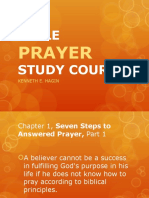 Bible Prayer Study Course