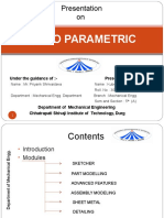 Creo Parametric Vocational Tarnning