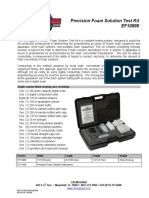 Precision Foam Test Kit EF10995