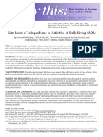 Katz Index PDF