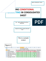 Activity Card Conditional Formatting