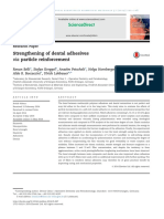 Strengthening of Dental Adhesives Via Particle Reinforcement 2014 Journal of The Mechanical Behavior of Biomedical Materials