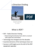 Radio Direction Finding Presentation