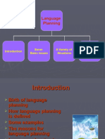 Language Planning