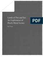 SAM DUNN, Lands of Fire and Ice, An Exploration of Death Metal Scenes PDF