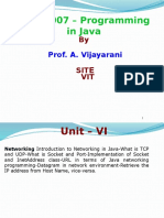 SWE1007 - Programming in Java: Prof. A. Vijayarani