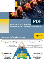 Differences and Similarities Between Netbackup 6