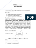 1 - Lab - ICE - Engine Energy Balance