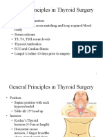 General Principles in Thyroid Surgery