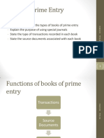 Books of Prime Entry