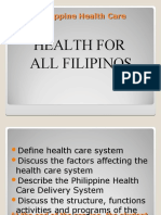 Philippine Health Care System