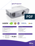 BenQ - W1110 Datasheet PDF