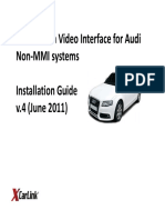 Audi Non MMI Installation Manual PDF