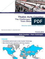 Axle Counter Modern Challenges