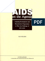 AIDS On The Agenda: Adapting Development and Humanitarian Programmes To Meet The Challenge of HIV/AIDS