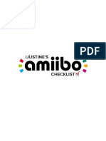 Ijustine's Amiibo Checklist 2017