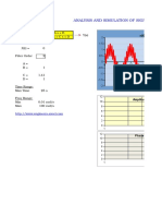 Analysis and Simulation of Signal Filters: X(S) As+B Y(s) S S+CS+D