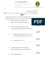 Ujian Topikal Jadual Berkala Unsur