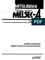 Digital-Analog Aj65Bt 64davidai Conversion Module: User's Manual, 4-%