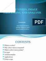 Robot Vision, Image Processing and Analysis: Sumit Mane (162110017) Akhilesh Gupta (162110001) Kunal Karnik (162110013)