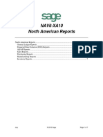 Sage X3 - User Guide - REF-North American Reports PDF