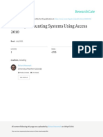 Building Accounting Systems Using Access 2010