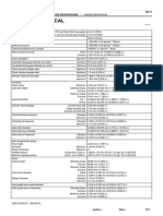 Engine Mechanical: Service Data