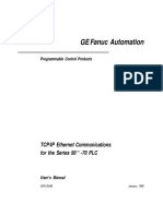 GFK-1004B CIMPLICITY HMI TCPIP Ethernet Communications For The Series 90-70 PLC