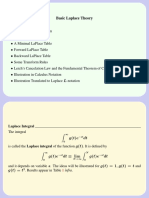 Basic Laplace Theory - L