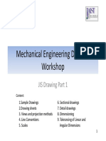 Mechanical Engineering Drawing Workshop