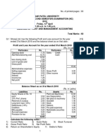 No. of Printed Pages: 03: Particulars Rs. Particulars Rs