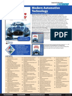 Modern Automotive Technology Flyer and Order Form