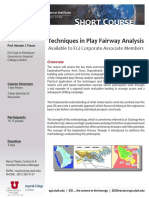 Techniques in Play Fairway Analysis