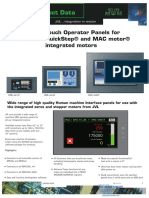 JVL Touch Operator Panels