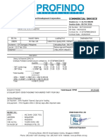 Commercial Invoice: Cohaco Merchandising and Development Corporation Invoice No: I-16/04/0065R Invoice Date: 08/04/2016