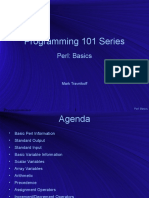 Perl 01 - Basics