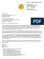 Lausd Eett Letter