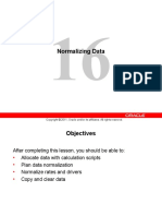 16 Normalizing Data