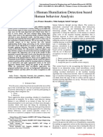 Survey Paper On Human Humiliation Detection Based On Human Behavior Analysis