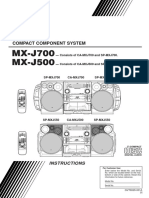 Equipo de Sonido JVC Manual Español