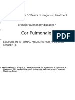 Lecture Cor Pulmonale