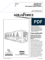 Product Data: Aquaforce 30xa080-501 Air-Cooled Liquid Chillers