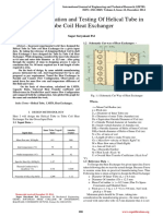 Design, Fabrication and Testing of Helical Tube in Tube Coil Heat Exchanger