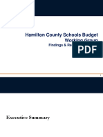 Hamilton County Schools Budget Working Group Findings