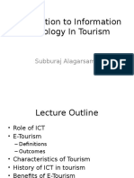 E Tourism Lecture